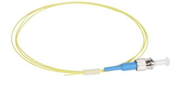 Пигтейл Legrand LCS3, ST/UPC, OS1/OS2, 1х2м, синий хвостовик, цвет: жёлтый