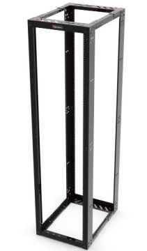 Стойка открытая 19" Siemon, серверная, 45U, 2130х560х915 мм (ВхШхГ), двухрамная, цвет: чёрный