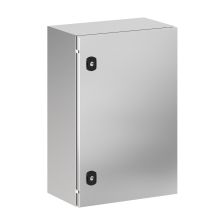 Шкаф электротехнический настенный DKC STH, IP66, 600х500х250 мм (ВхШхГ), монтажая панель: 600х500 мм, дверь: металл, aisi 316, цвет: нержавеющая сталь
