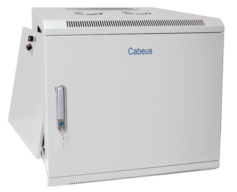 Шкаф телекоммуникационный настенный Cabeus SH-05F-12U60/45m