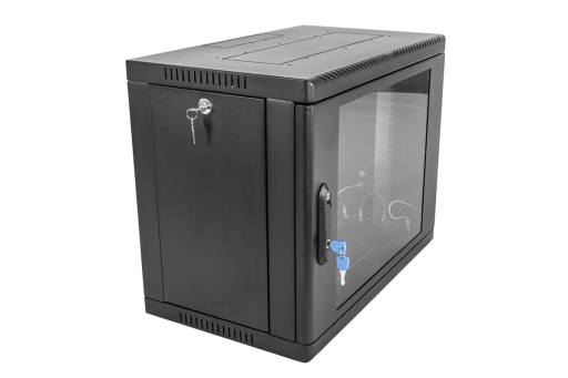 Шкаф телекоммуникационный настенный ЦМО ШРН-9.350-9005