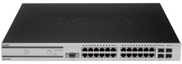 (Архив)Коммутатор D-Link, DWS-3000, управляемый, уровень: 2, портов: 28, поставляется в проекты, DWS-3024