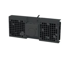 (Архив)Вентиляторный модуль Canovate, 220V, 39х326х135 мм (ВхШхГ), вентиляторов: 2, 49 дБ, для настенных шкафов, цвет: чёрный