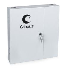 (Архив)Бокс оптический Cabeus, портов: 24, SC (LC duplex), 24 хОВ, цвет: серый, (FO-WL-24SC-K)