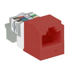 (Архив)Модуль универсальный Panduit, mini-com, 1хRJ45(8P8C), CGJT, кат. 6, 250 Мгц, неэкр., цвет: коричневый