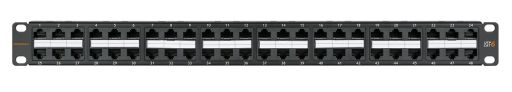 Коммутационная патч-панель Nikomax NMC-RP48UE2-1U-BK