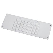 Кабельный ввод (Cabstop) Legrand, 30 отверстий, 1200х400 мм (ШхГ), для шкафов Atlantic, Atlantic-E, цвет: серый