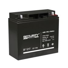 Аккумулятор для ИБП Security Force SF, 167х76х182 мм (ВхШхГ) 12 V 17 Ач, цвет: чёрный, (SF 1217)