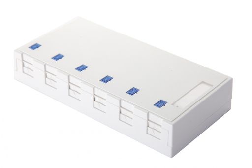 Коробка для настенного монтажа Eurolan 12B-04-06WT