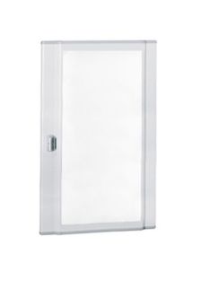 Дверь (к щиту) Legrand XL³ 160, выгнутая, стекло, для щитов h=1050mm, цвет: серый