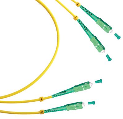 Коммутационный шнур оптический Cabeus FOP(d)-9-SC/APC-SC/APC-7m