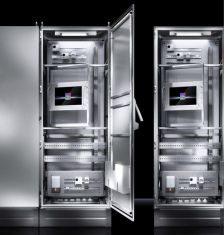 Шкаф электротехнический напольный Rittal TS8, IP55, 2200х800х600 мм (ВхШхГ), дверь: металл, цвет: серый