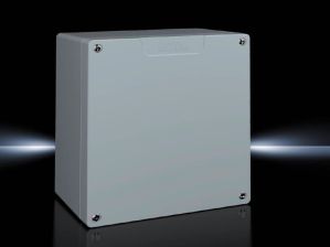 Шкаф электротехнический настенный Rittal, IP66, 232х202х111 мм (ВхШхГ), дверь: металл, алюминий, цвет: серый