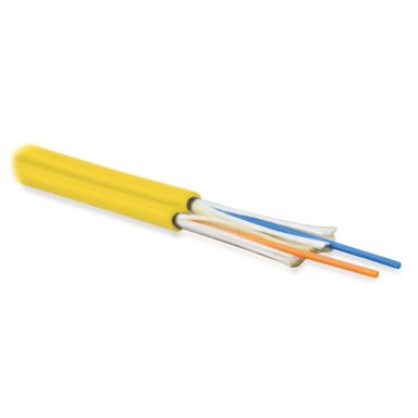 Кабель волоконно-оптический Hyperline FO-D2-IN-9S-2-LSZH-YL