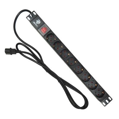 Блок розеток (PDU) Basic BNH B800.3-1U-8S-2IEC