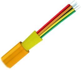 Кабель ВО Lanmaster Tight Buffer,  16хОВ, OM2 50/125, LSZH, Ø 6,4мм, внутри зданий, небронированный, цвет: оранжевый