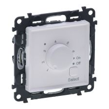 Терморегулятор Legrand Valena Life, 1, 16А, цвет: белый (752134)