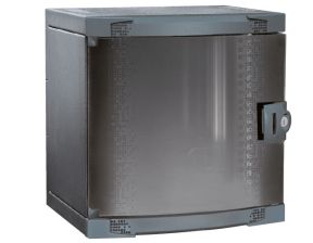 Шкаф телекоммуникационный настенный Legrand LCS2, 19", 16U, 800х600х580 мм (ВхШхГ), дверь: стекло, разборный, цвет: серый