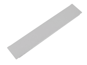 Фальш-панель ЦМО, неперфорированная, 19", 1U, 88,1х482,6х10 мм (ВхШхГ), плоская, для шкафов, цвет: серый, на магните