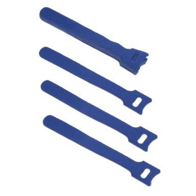Стяжка кабельная на липучке Cabeus CLAMP-135-BL