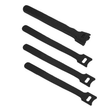 Стяжка кабельная на липучке Cabeus CLAMP-150-BK