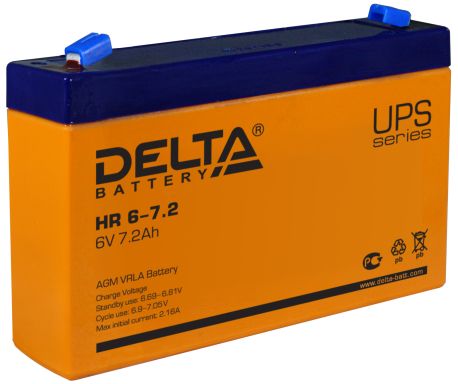Аккумулятор для ИБП Delta Battery HR 6-7.2