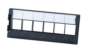 Планка  AMP, 19", 1HU, портов: 6хуниверсальный, кат. 6, неэкр., цвет: чёрный, (0-2111117-1)