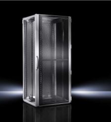 Шкаф серверный напольный Rittal TS IT, 47U, 2200х600х1000 мм (ВхШхГ), дверь: перфорация, цвет: серый