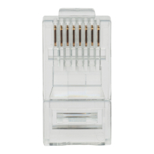 Коннектор Datarex, RJ45, кат. 6, неэкр., 100 шт, цвет: прозрачный