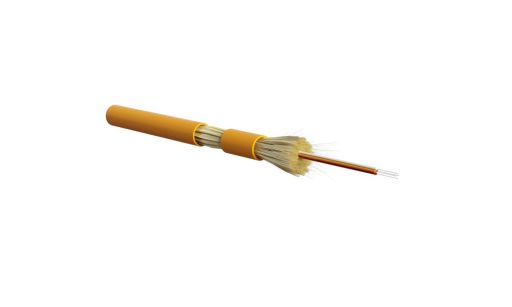 Кабель волоконно-оптический Hyperline FO-DT-IN-62-2-LSZH-OR