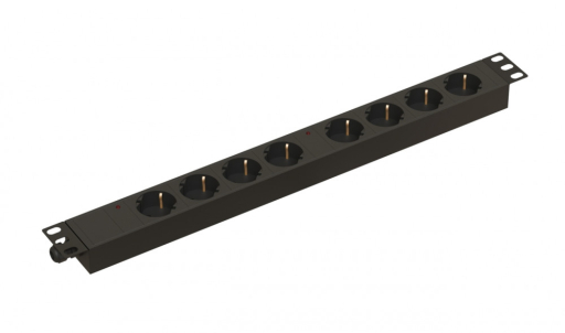 Блок распределения питания Hyperline SHE19-8SH-I-32-CB