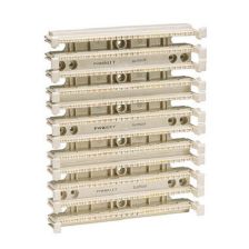 (Архив)Кросс-панель Panduit PAN-PUNCH, 19", 6HU, 300x110, кат. 5е, универсальная, цвет: белый, (P110B100-X)