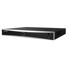 Видеорегистратор HIKVISION, каналов: 8, H.265+/H.265/H.264+/H.264, 2x HDD, звук Да, порты: HDMI, USB, VGA, память: 20 ТБ, питание: DC12V