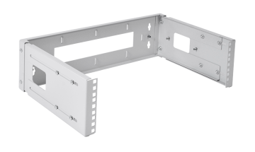 Кронштейн ЦМО КНО-М, настенный, 6U, 273х512х450 мм (ВхШхГ), регулируемая глубина 300-450 мм, 19", цвет: серый