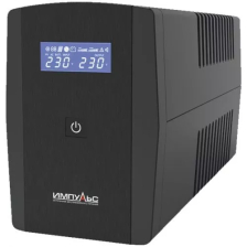 ИБП ИМПУЛЬС ЮНИОР СМАРТ, 1200ВА, IEC C13 х 6, rj11/rj45, lcd дисплей, линейно-интерактивный, напольный, 148х178х298 (ШхГхВ), 1ф, (JS12211)