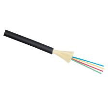 Кабель ВО Cabeus Tight Buffer,  8хОВ, OM3 50/125, нг(А)-HF, Ø 4,8мм, универсальный, небронированный, цвет: чёрный