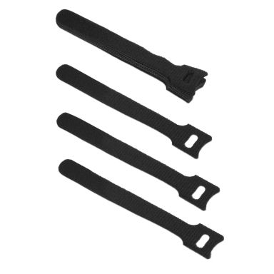 Стяжка кабельная на липучке Cabeus CLAMP-135-BK