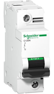 Автоматический выключатель Schneider Electric Acti 9, 3 модуль, D класс, 1P, 125А, 10кА, (A9N18381)