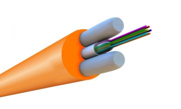 Кабель ВО Hyperline FO-STFR-IN Loose tube,  12хОВ, OM1 62,5/125, LSZH, Ø 5,2мм, внутри зданий, небронированный, цвет: оранжевый