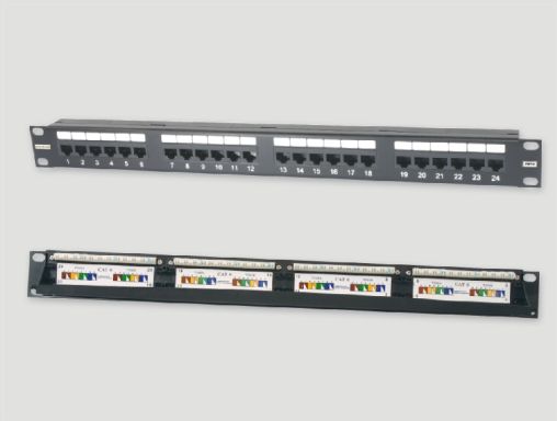 Коммутационная патч-панель Eurolan 27B-U6-24BL