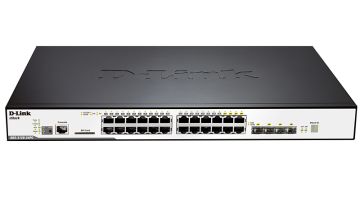 (Архив)Коммутатор D-Link, DGS-3120, управляемый, уровень: 3, портов: 24, поставляется в проекты, DGS-3120-24PC/*RI