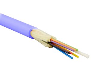 (Архив)Кабель ВО Cabeus Tight Buffer, 8хОВ, , LSZH-FR, Ø 6,4мм, цвет: голубой