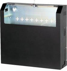 (Архив)Шкаф телекоммуникационный настенный Estap SOHO Slimline, 19", 5U, 223х500х475 мм (ВхШхГ), дверь: металл, разборный, цвет: серый