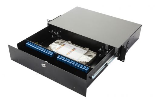 Коммутационная панель оптическая Eurolan 47F-48-S2-SC-24-11BL