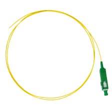 Пигтейл BNH FPT, SC/APC (SM), OS2 9/125, Simplex, LSZH, 1,5м, цвет: жёлтый