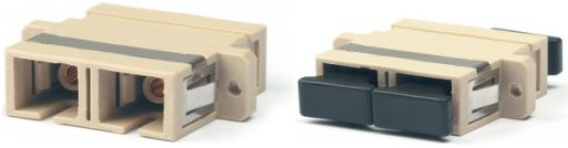 Проходной адаптер оптический Hyperline FA-P11Z-DSC/DSC-N/BK-BG