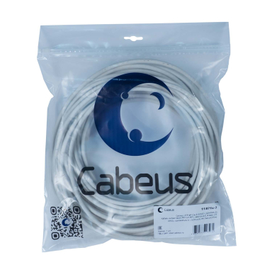 Кабель витая пара Cabeus UTP-4P-Cat.6-SOLID-LSZH-WH-25