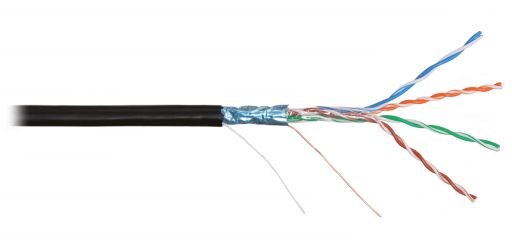 Кабель витая пара Nikolan NKL 4700B-BK