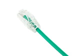 Шнур комм. Panduit, кат. 6A, неэкр., U/UTP, RJ45/RJ45, PVC, AWG26, 4м, зелёный