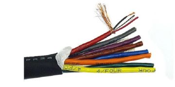 Кабель интерфейсный промышленный Belden, U/FTP, 8 пар., PVC, Ø 12,2мм, универсальный, цвет: чёрный